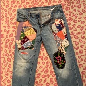 Patchwork Jeans